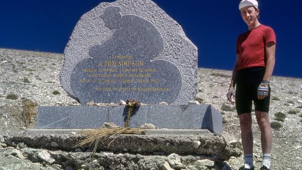 Mystery cyclist photographed on Mt Ventoux in 1985